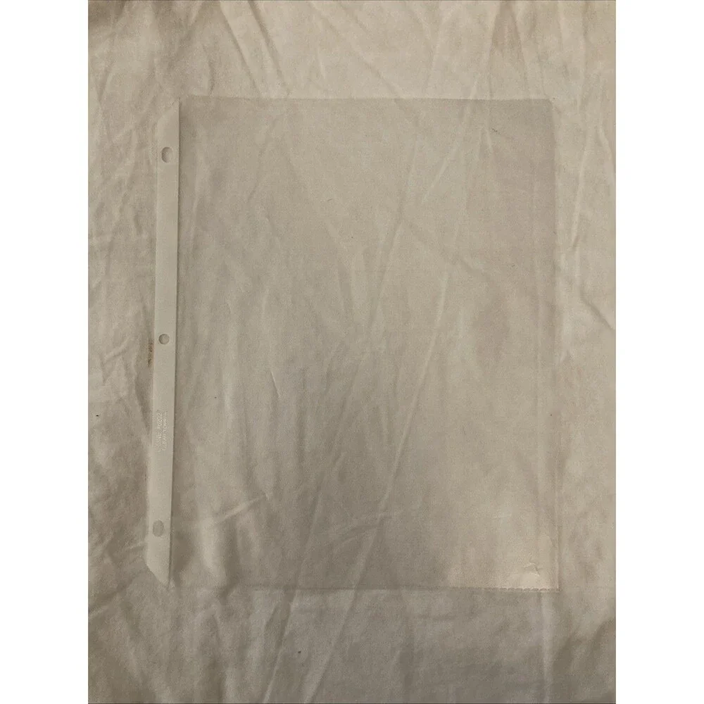 C-Line #62027 Sheet Protector (For 11.5” x 8.5” Paper) | 1 Count Only